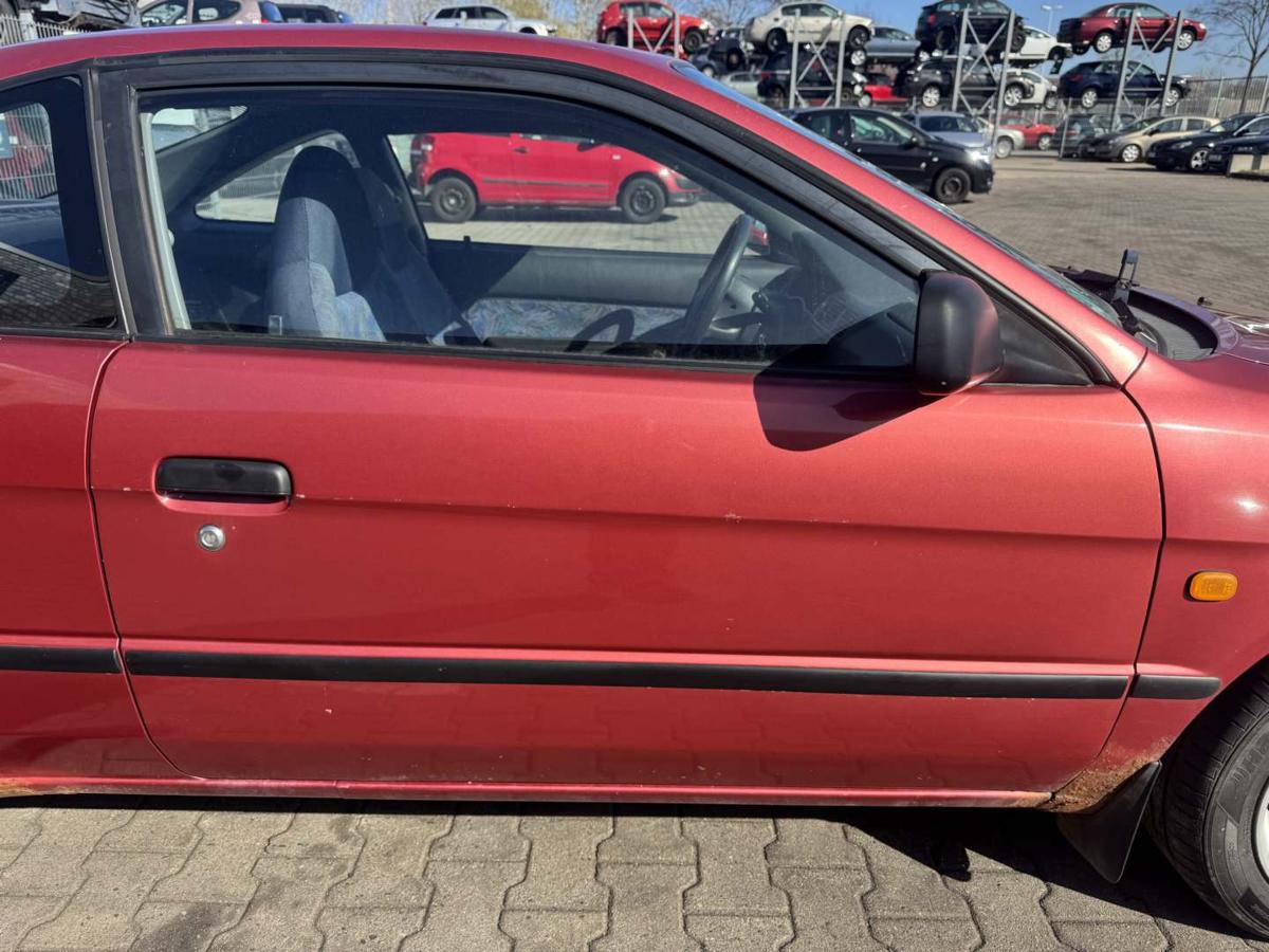 Toyota Paseo original T&uuml;r rechts 3L9 Rotmetallic Rohbau Bj.1997